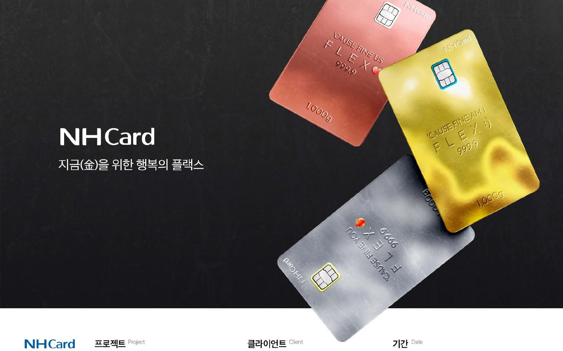 NH Card FLEX 키 비주얼